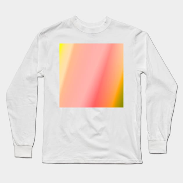 yellow pink orange red abstract texture Long Sleeve T-Shirt by Artistic_st